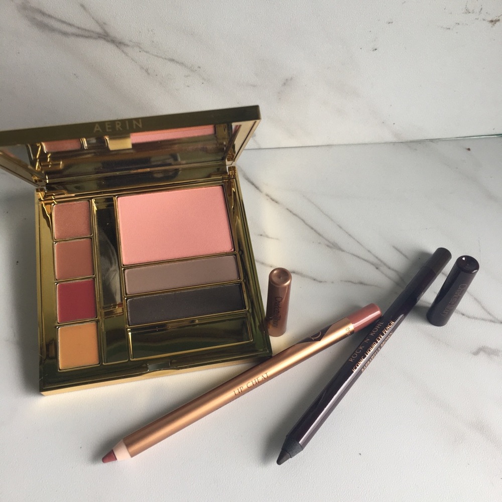 3 items - Aerin The Weekday Palette: + Charlotte Tilbury eyeliner and li…